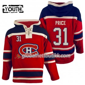 Montreal Canadiens Carey Price 31 Rød Sawyer Hooded Sweatshirt - Barn